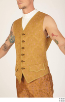   Photos Man in Historical Civilian suit 4 18th century medieval clothing tattoo upper body vest 0002.jpg